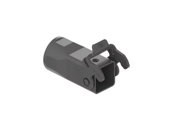 hood, size 21.21, CK plastic, 1 lever, 1xM25 top, black