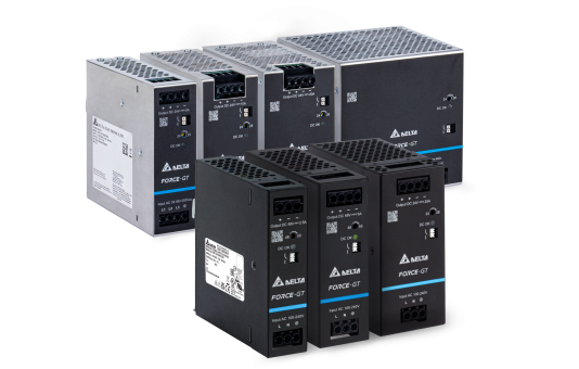 Delta launches Force GT series, the latest din-rail power supply series for industrial applications