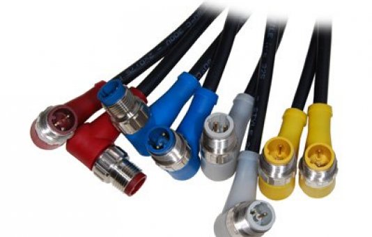 No more assembly mistakes with the colour coded M12 connectors from Shieldbly mistakes