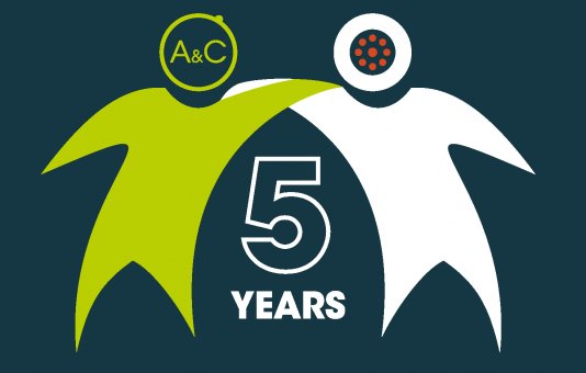 A&C Solutions & Higo celebrate their 5th anniversary at Eurobike 