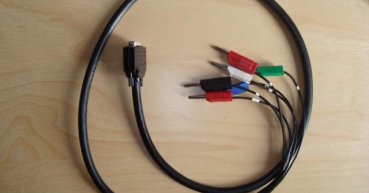 Combining D-sub cables with special cables