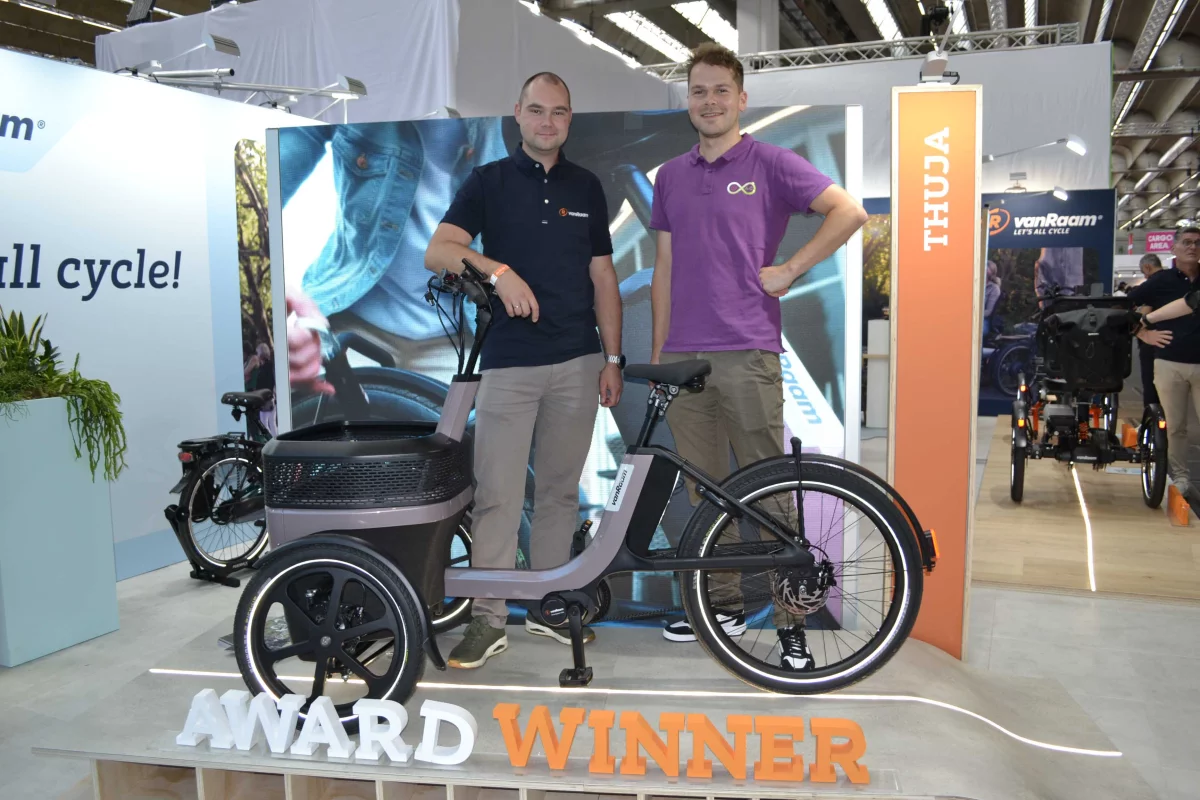 A&C Solutions équipe le tricycle électrique de Van Raam avec des connecteurs Higo intelligents
