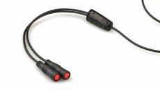 Connecteur splitter mini-B de Higo pour l’intégration de feux stop sur e-bike