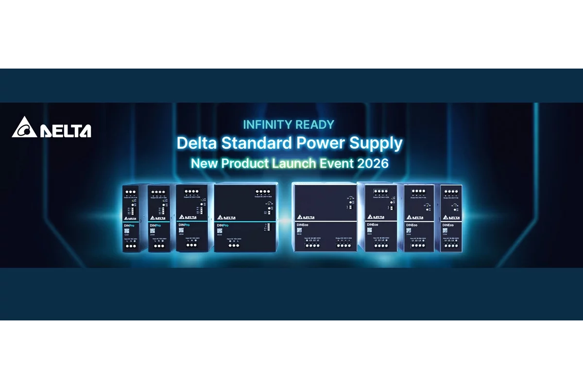 Nieuwe generatie Delta <br>DIN-rail voedingen
