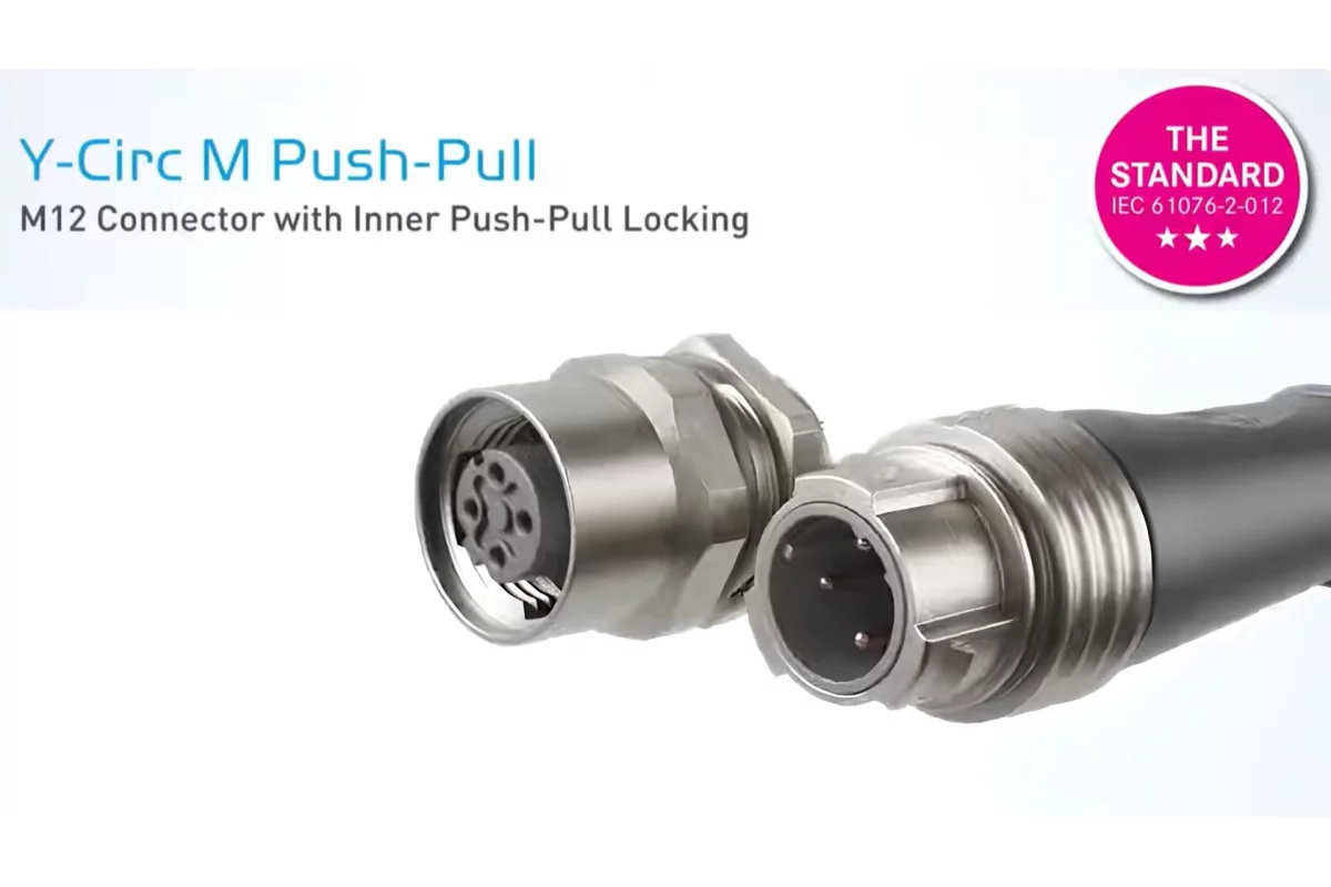 Yamaichi M12 Push-Pull Connector zet de standaard