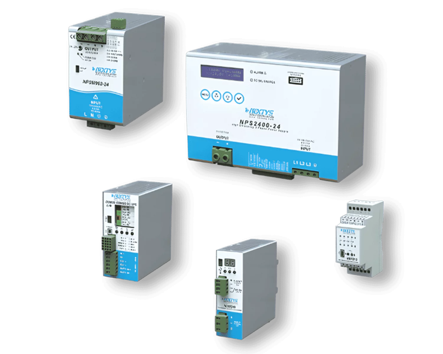 Programmeerbare DIN-rail power supplies