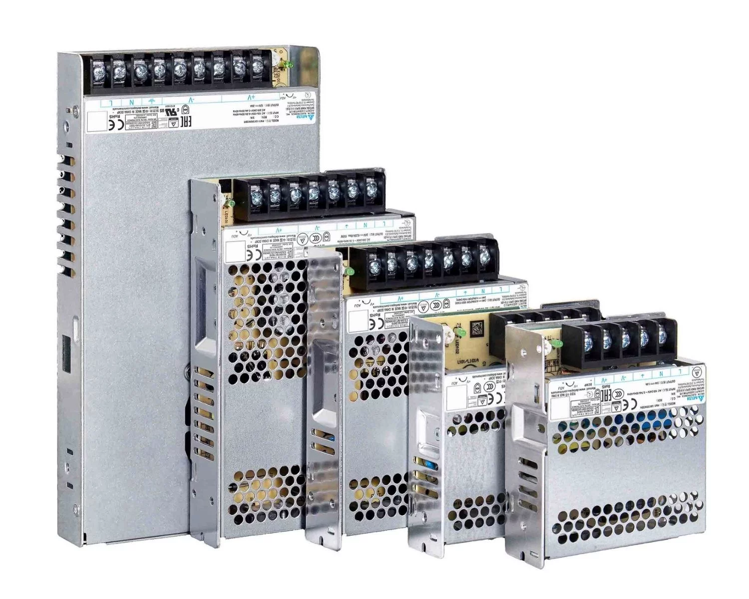 Delta panel mount power supplies