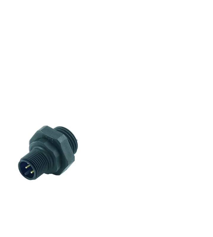 Male panel mount connector