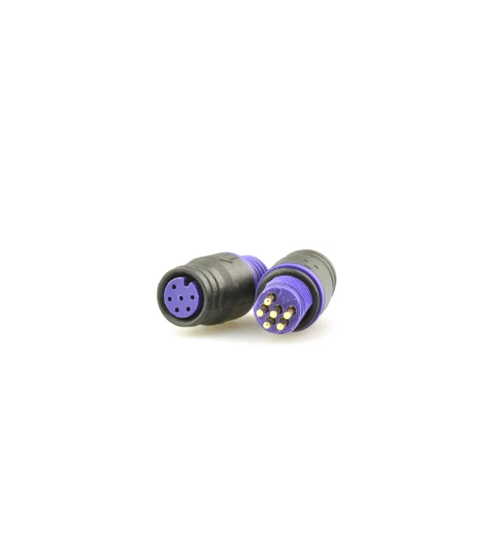 Mini B Female panel mount connector