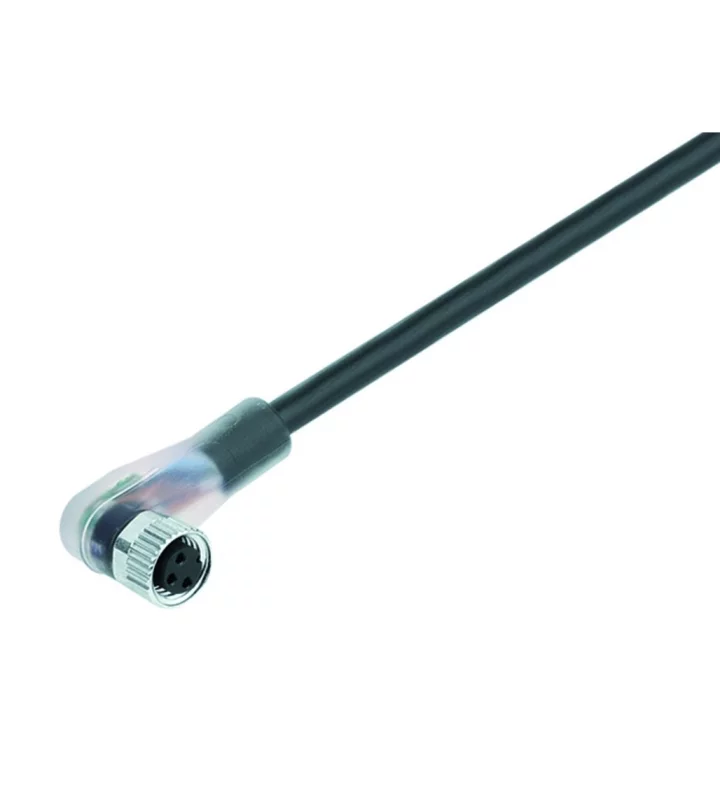 Female angled connector