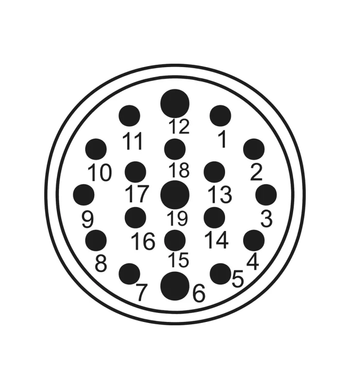 Inserts 19-pole (16+3)