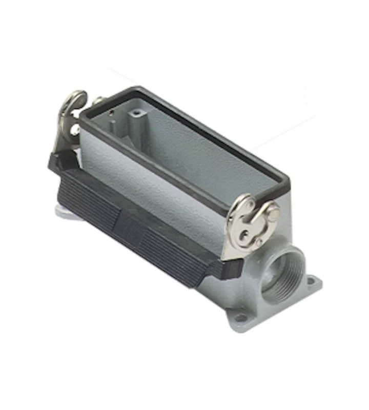 surface mounting housing, high, size 104.27, C-TYPE alu, 1 lever, 1xM32 side
