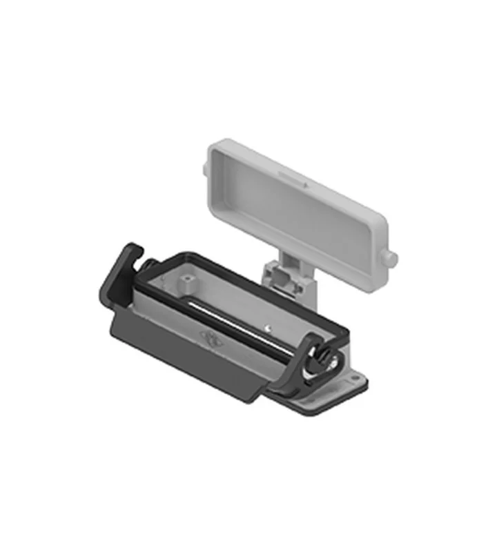 bulkhead mounting housing, size 104.27, IL-BRID stainless steel, 1 lever