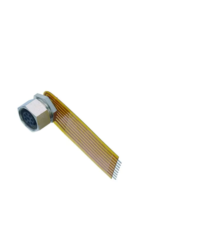 Female panel mount connector