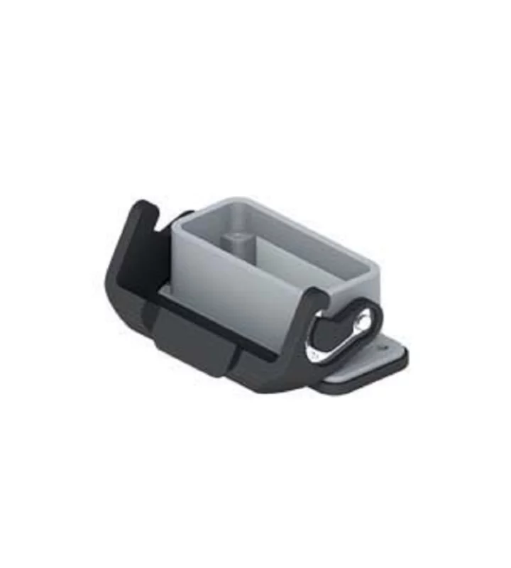 bulkhead mounting housing, size 49.16, IL-BRID alu, 1 lever