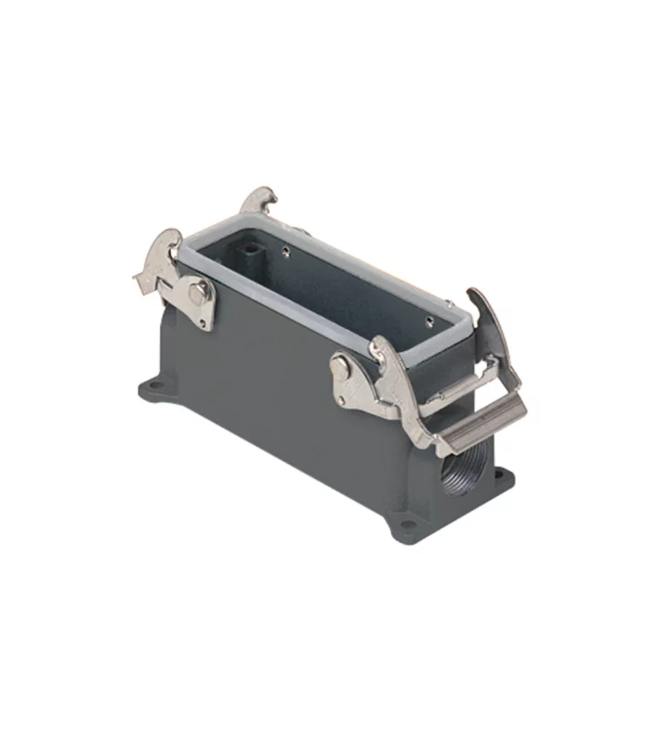 surface mounting housing, size 57.27, E-Xtreme alu, 2 levers, 2xM20 side