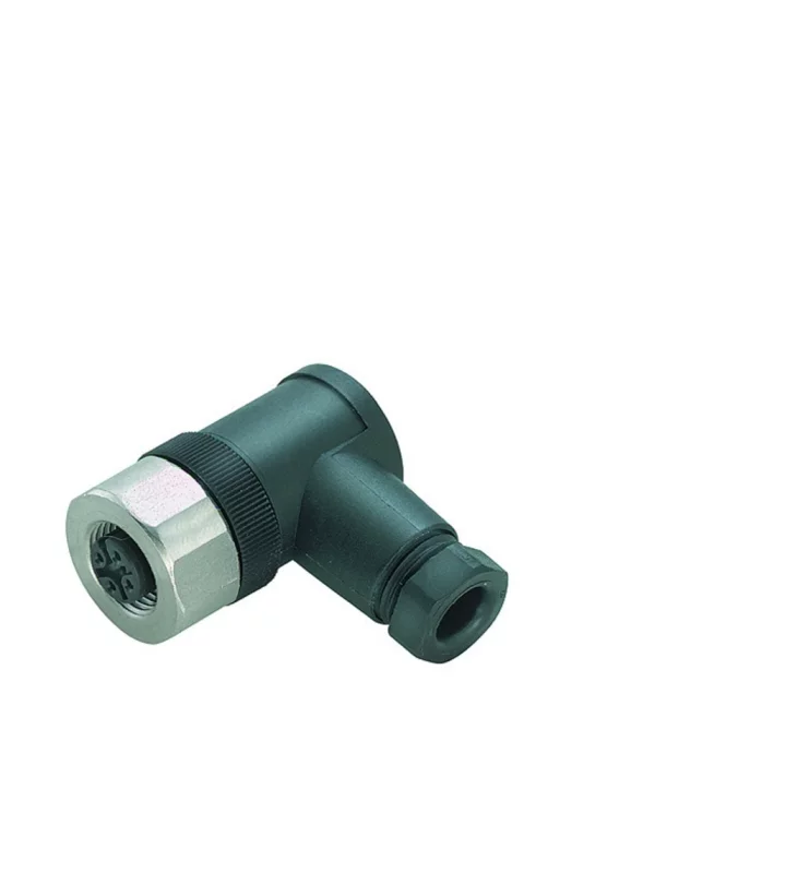 Female angled connector