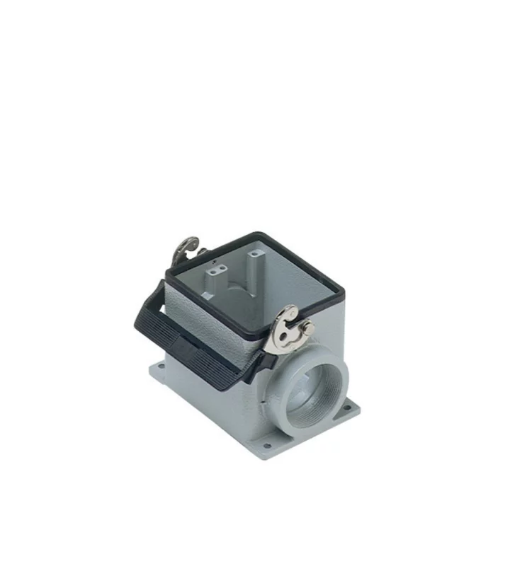 surface mounting housing, size 77.62, C-TYPE alu, 1 lever, 2xPG36 side