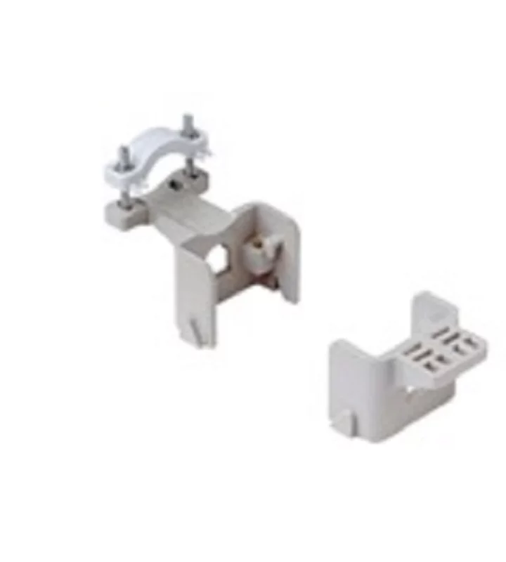 connector carrier, COB plastic, 4 pegs, with screwed strain relief