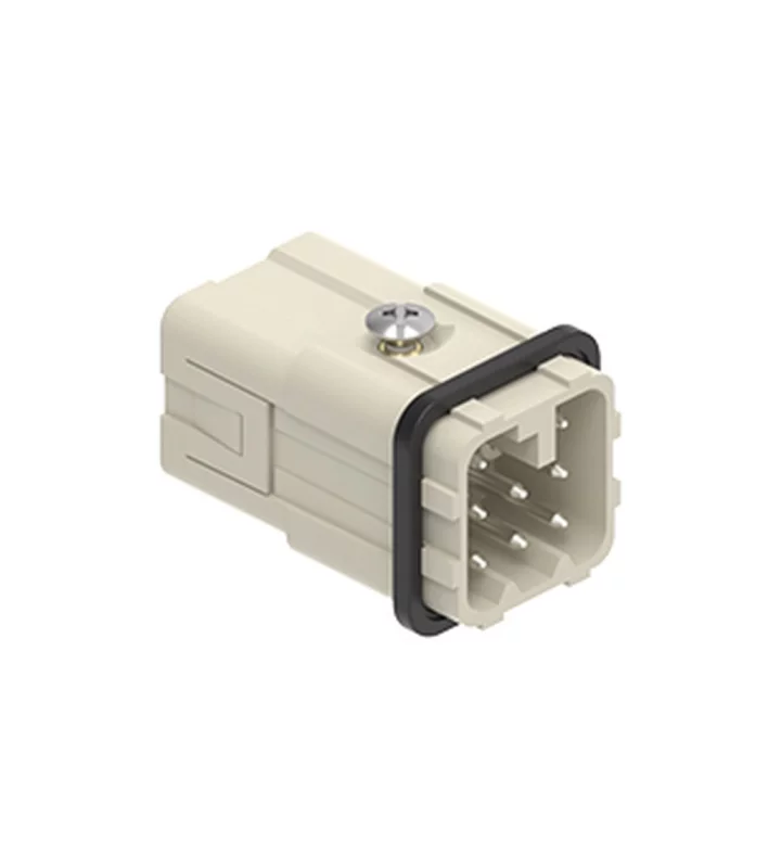 male insert, size 21.21, 8, AXYR® push-in connection, 10A, 50/120V