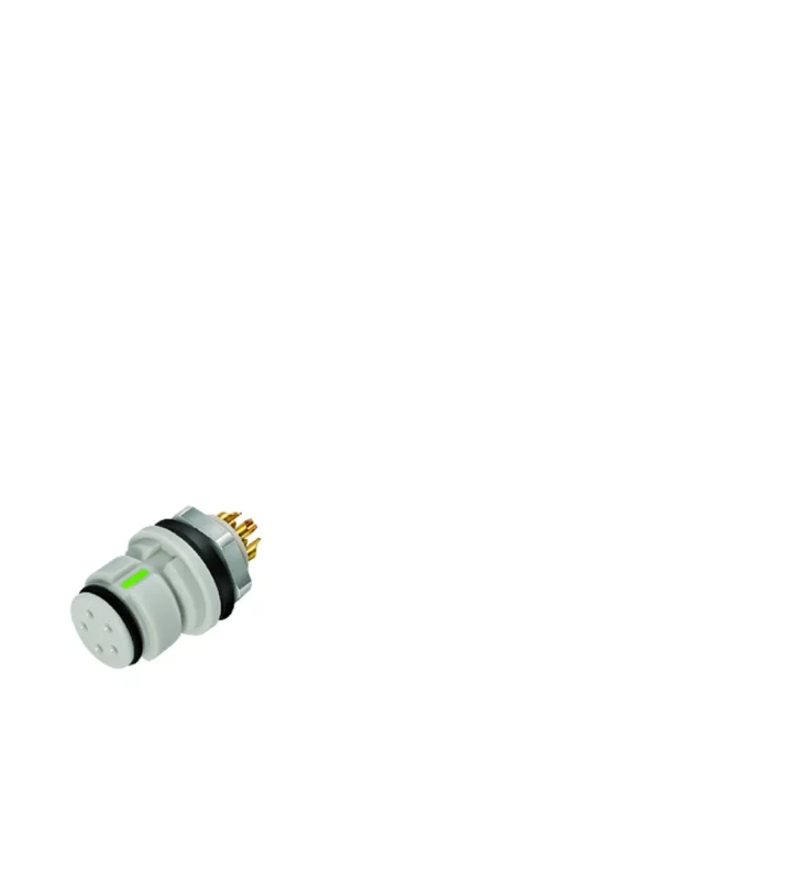 Female panel mount connector