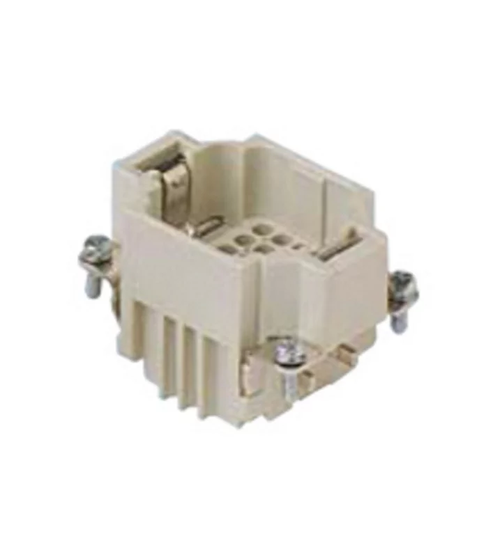 male insert, size 44.27, 24p+PE, crimp, 10A, 250V