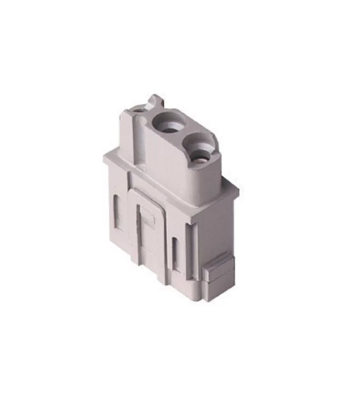 female insert, MIXO, 1MU, 3p, crimp, 40A, 400, 690V