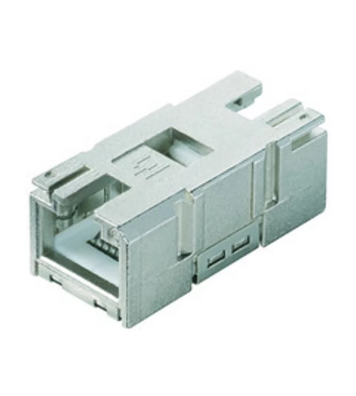 female insert, 8p+GND, 1A, 50V, RJ45, mounting to ATR C22