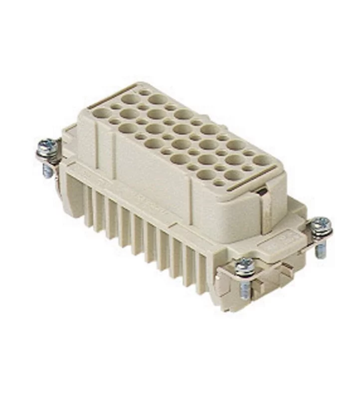 female insert, size 77.27, 40p+PE, crimp, 10A, 250V