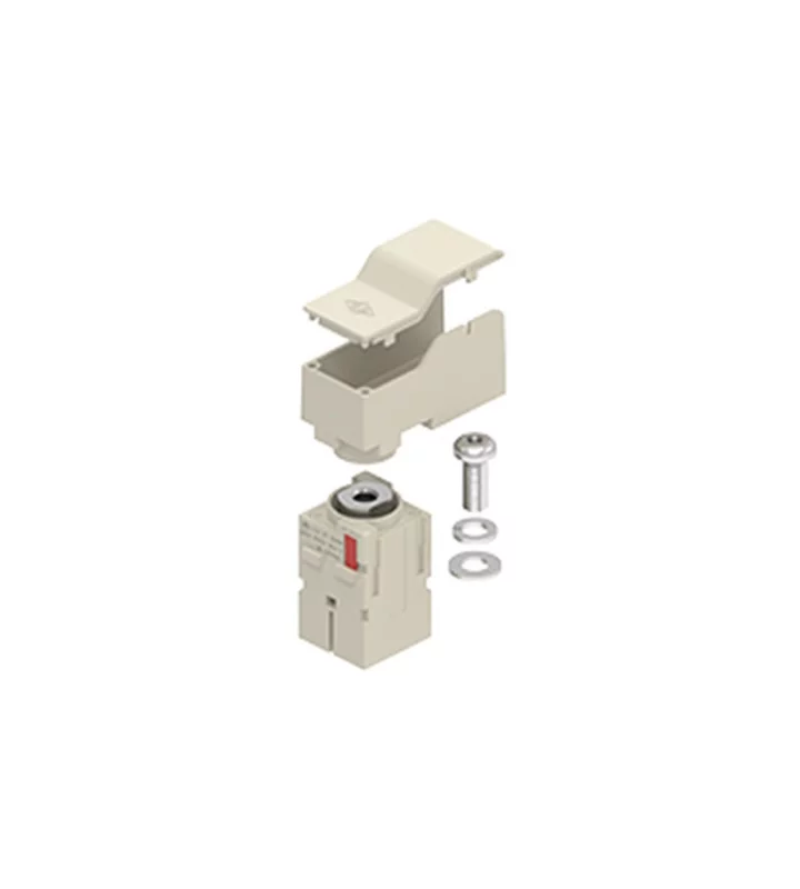 male insert, MIXO, 2MU, 1p, screw, 300A, 1000V