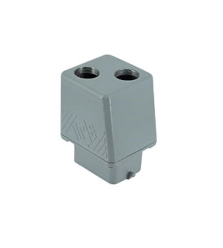 hood, size 44.27, BIG alu, 2 pegs, 2xM25 top, extended terminal compartment
