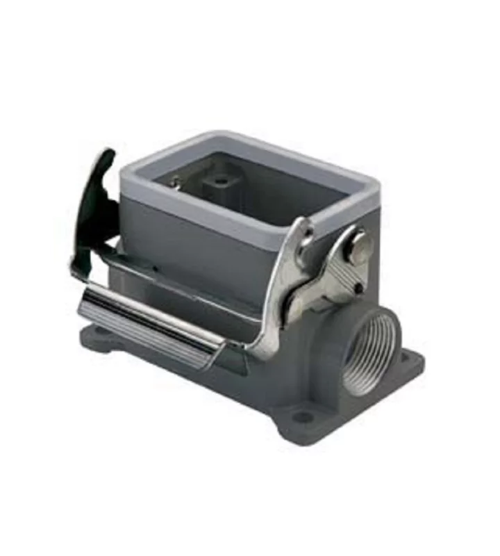 surface mounting housing, high, size 44.27, E-Xtreme alu, 1 lever, 1xM40 side