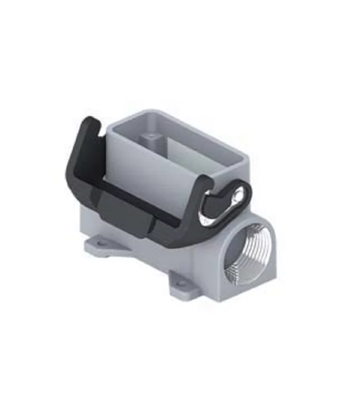 surface mounting housing, size 49.16, IL-BRID alu, 1 lever, 2xM25 side