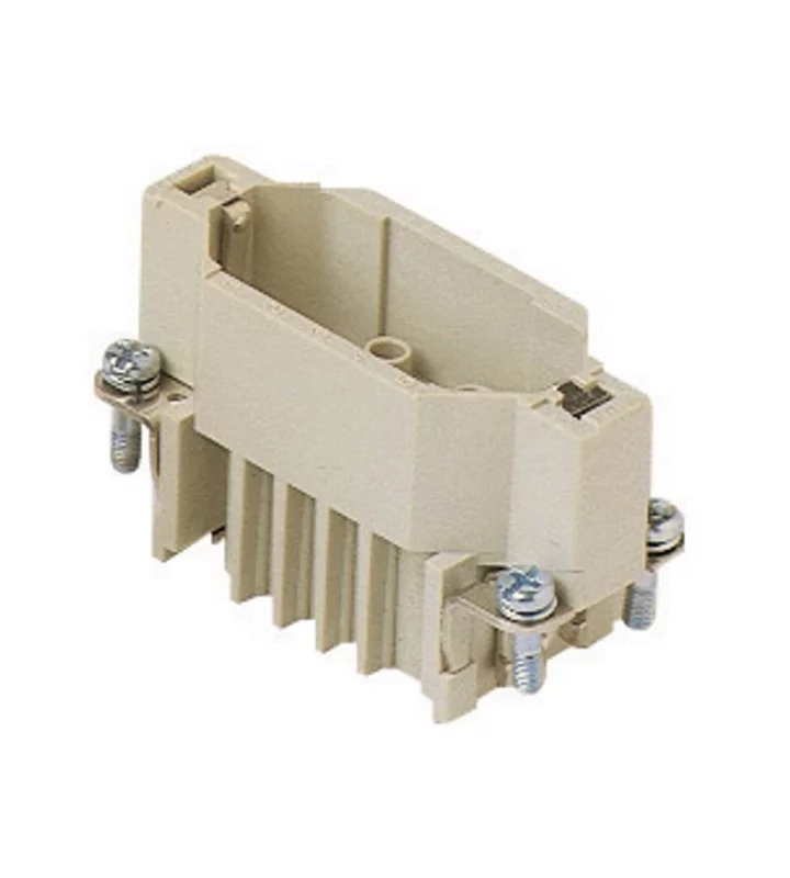 male insert, size 49.16, 15p+PE, crimp, 10A, 250V
