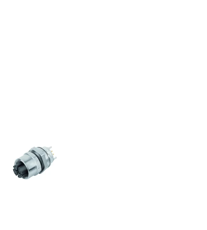 Female panel mount connector