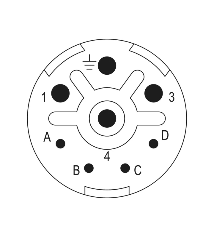 Inserts 8-pole 