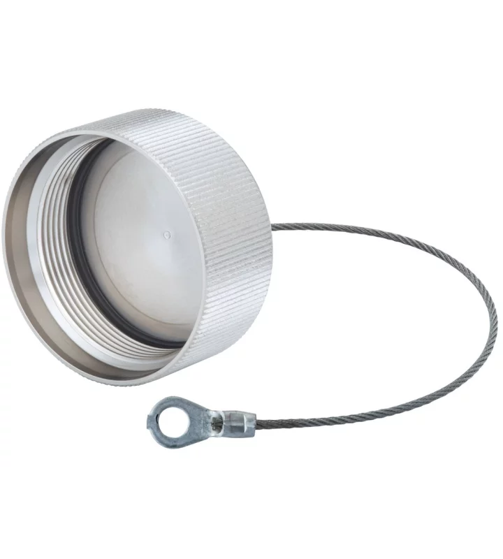Brass protective cap with rope