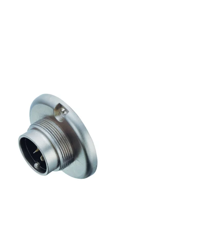 Male panel mount connector