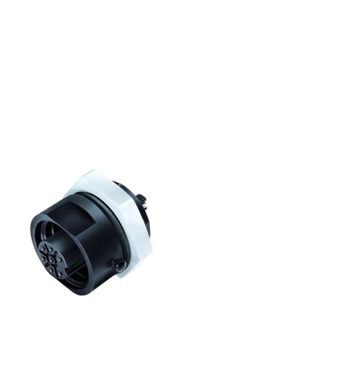 Female panel mount connector