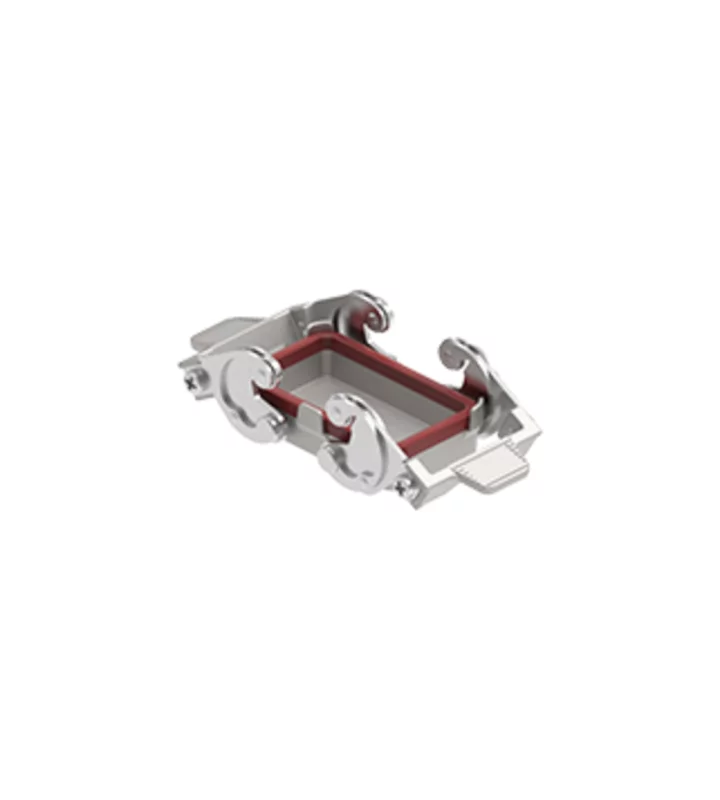 protection cover, size 57.27, 180°C alu, 2 levers, gasket, loop