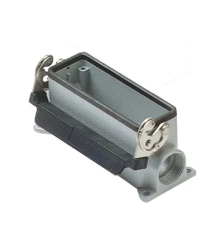 surface mounting housing, size 104.27, C-TYPE alu, 1 lever, 1xPG21 side