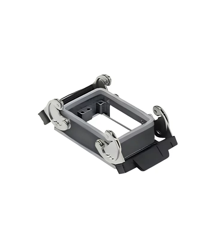 bulkhead mounting housing, size 66.40, E-Xtreme alu, 2 levers