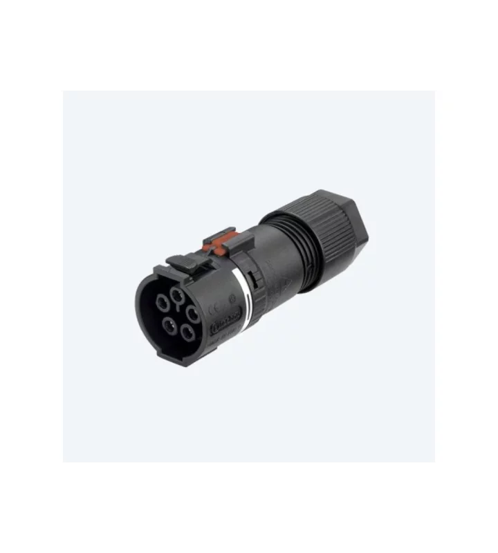 Mini socket connector, screwless