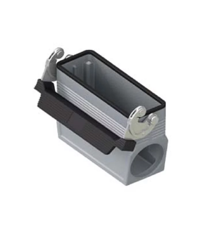 hood, high, size 104.27, C-TYPE alu, 1 lever, 1xM40 side, no adaptor