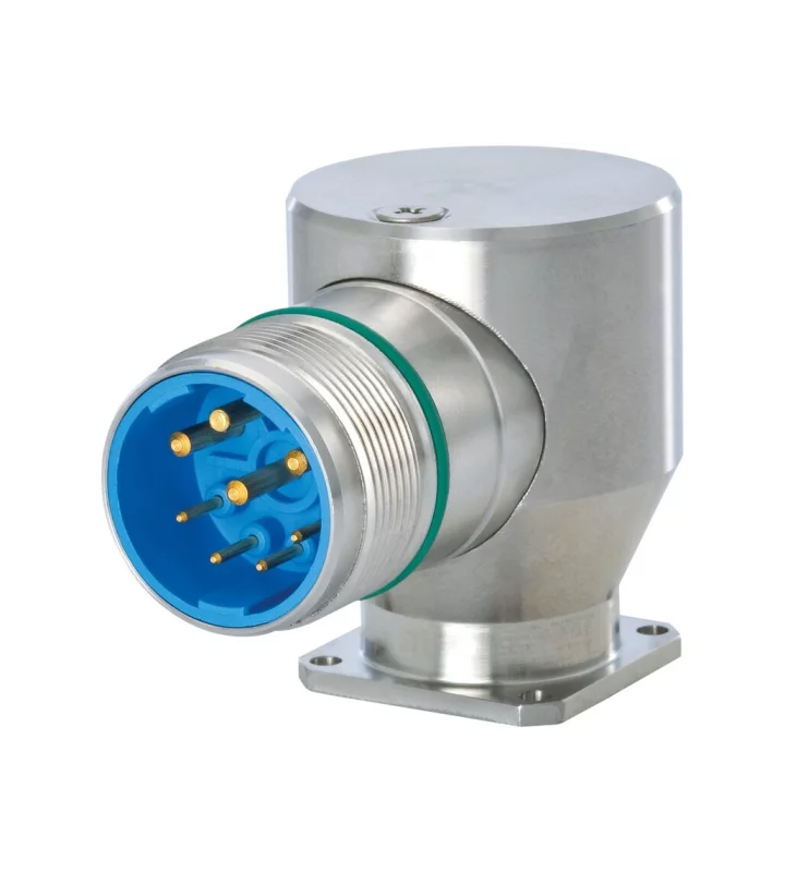 Right Angle Panel Connector, Male Thread