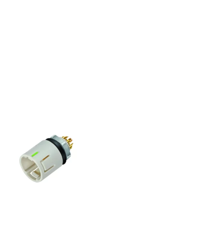 Male panel mount connector