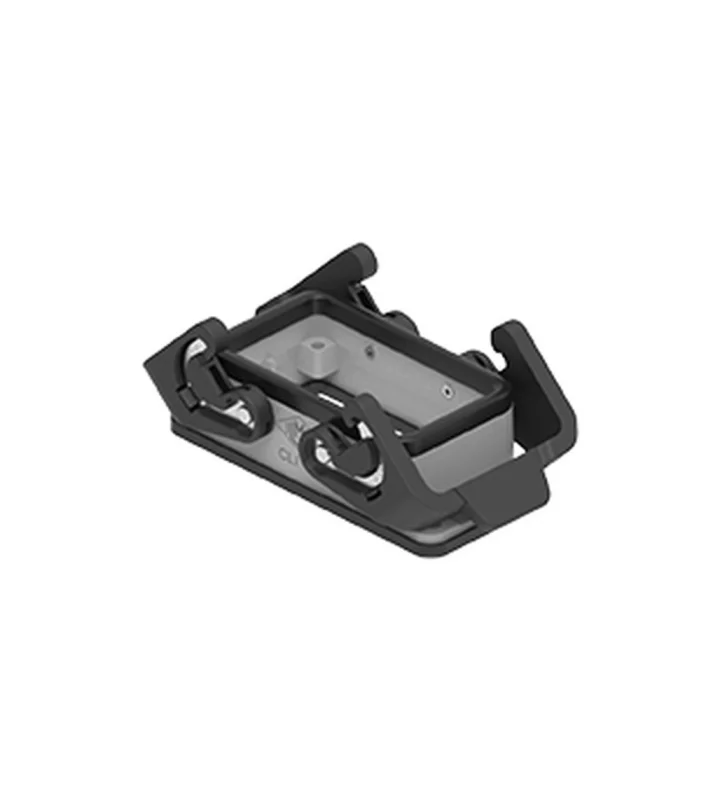bulkhead mounting housing, size 57.27, IL-BRID stainless steel, 2 levers