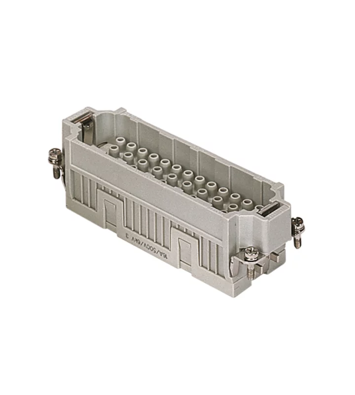 male insert, 46p+PE, crimp, 16A, 500V, for size 104.62 no.47-92