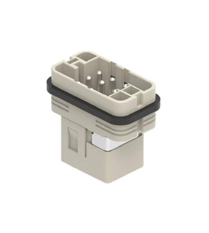 male insert, size 32.13, 8p+PE, AXYR® push-in connection, 16A, 500V