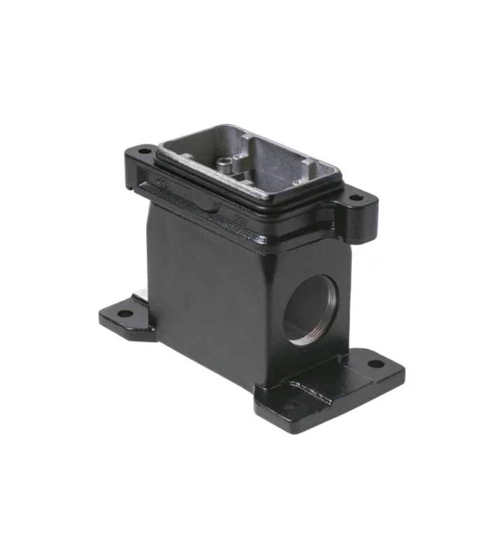 surface mounting housing, size 44.27, IP68 alu, screw locking, 1xM32 side